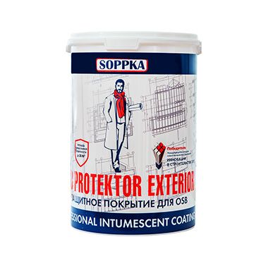 Огнебиозащита SOPPKA OSB Protektor Exterior для наружных работ