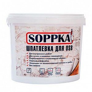 SOPPKA шпатлевка для OSB